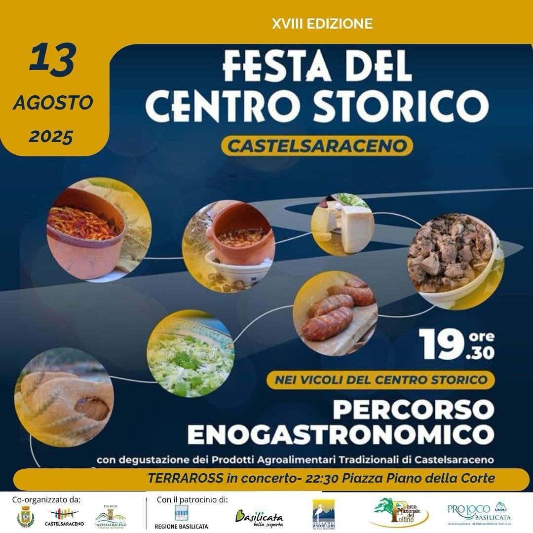 FESTA DEL CENTRO STORICO A CASTELSARACENO: UN’ESPERIENZA TRA GUSTO, ARTE E MUSICA POPOLARE