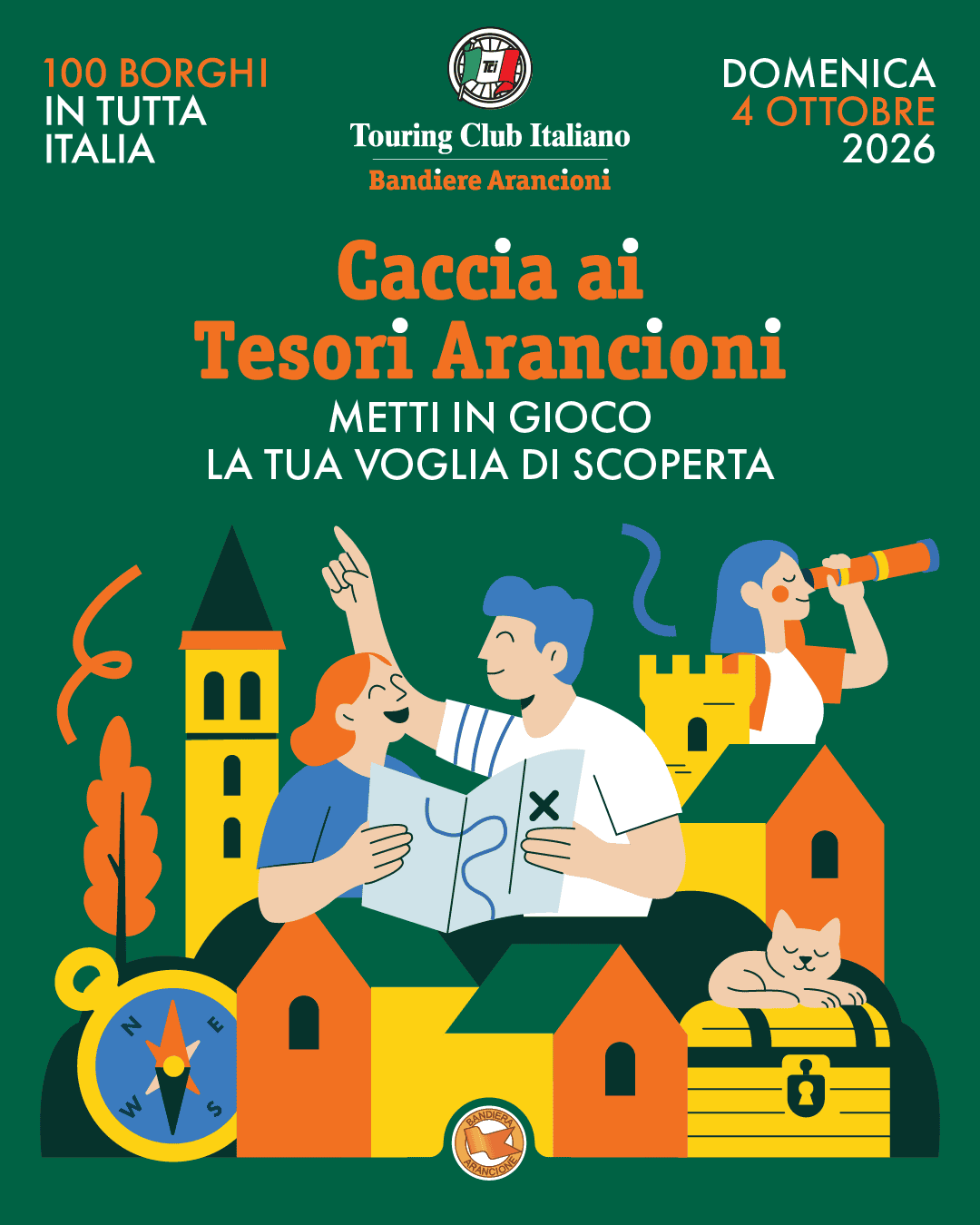 CACCIA AI TESORI ARANCIONI 2026