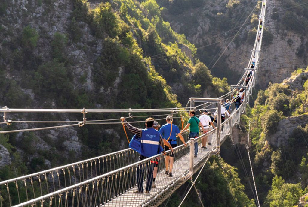 Sport e Impianti – Il ponte tibetano più lungo al mondo di Castelsaraceno